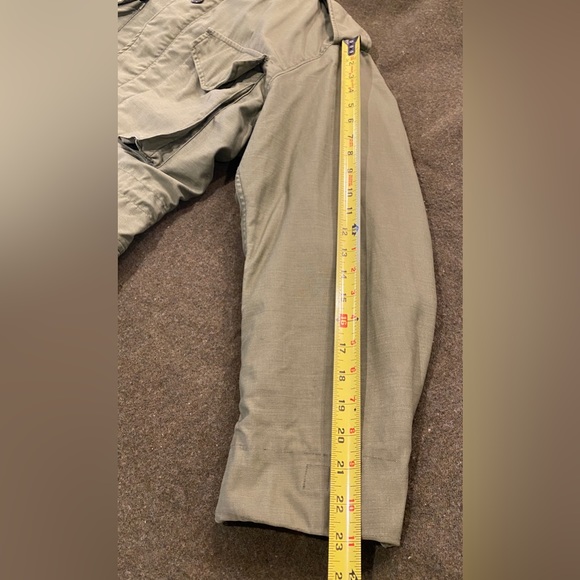 Vintage Vietnam Era M65 Military Jacket, Men’s Medium Short, Olive Drab Green - Picture 7 of 16